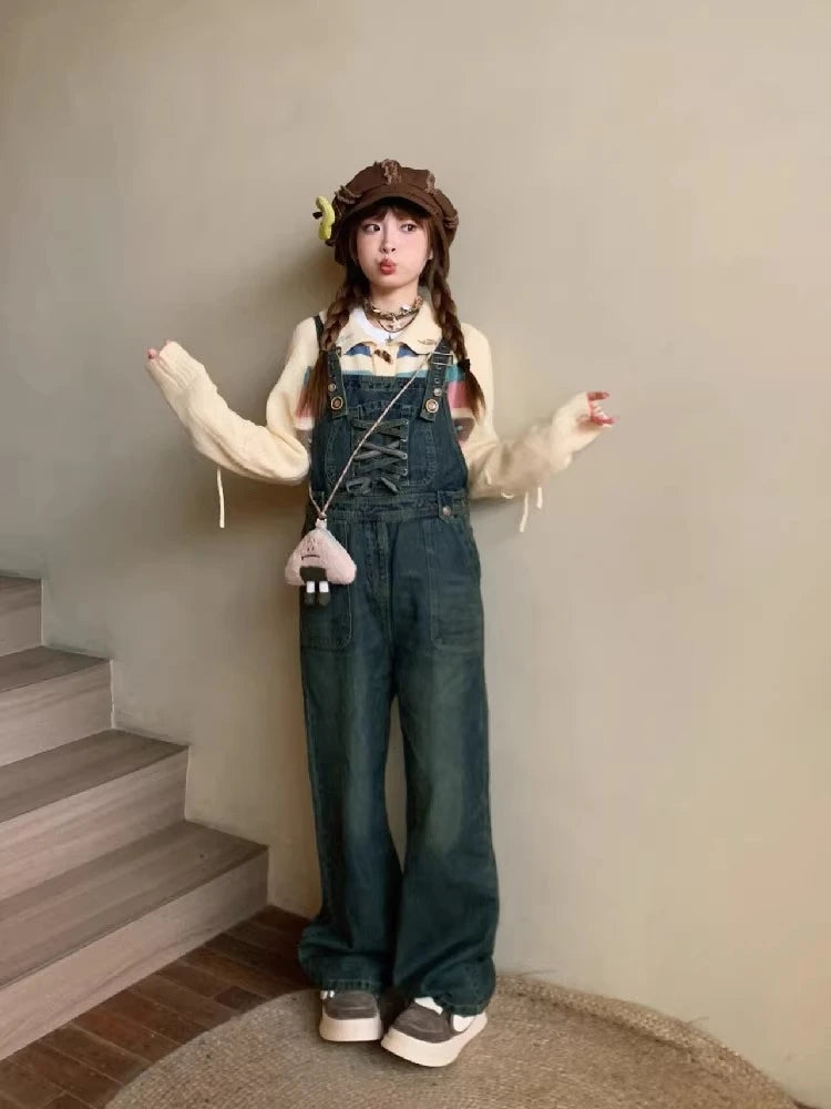 Vintage Strappy Workwear Set