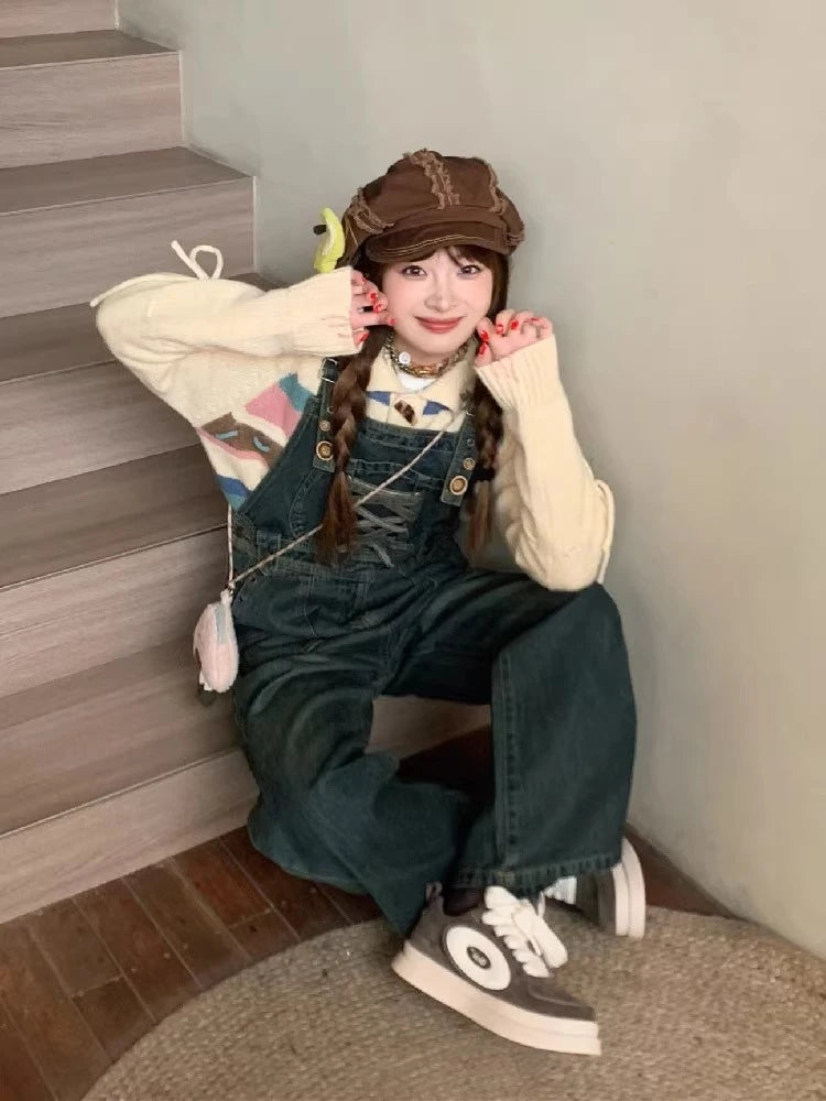 Vintage Strappy Workwear Set