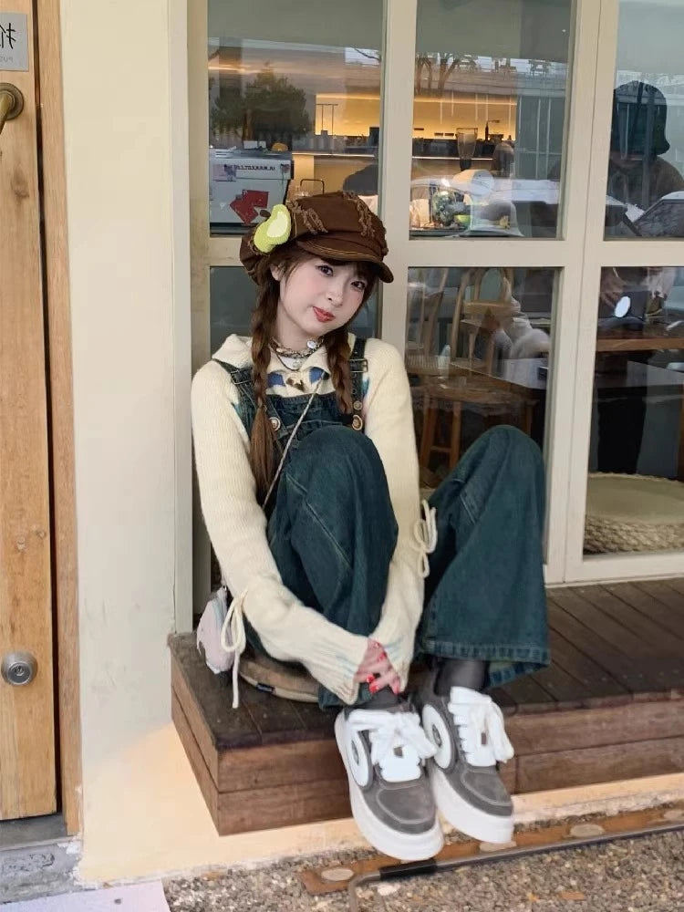 Vintage Strappy Workwear Set