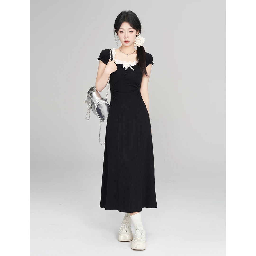 Slim And Thin Retro Dress