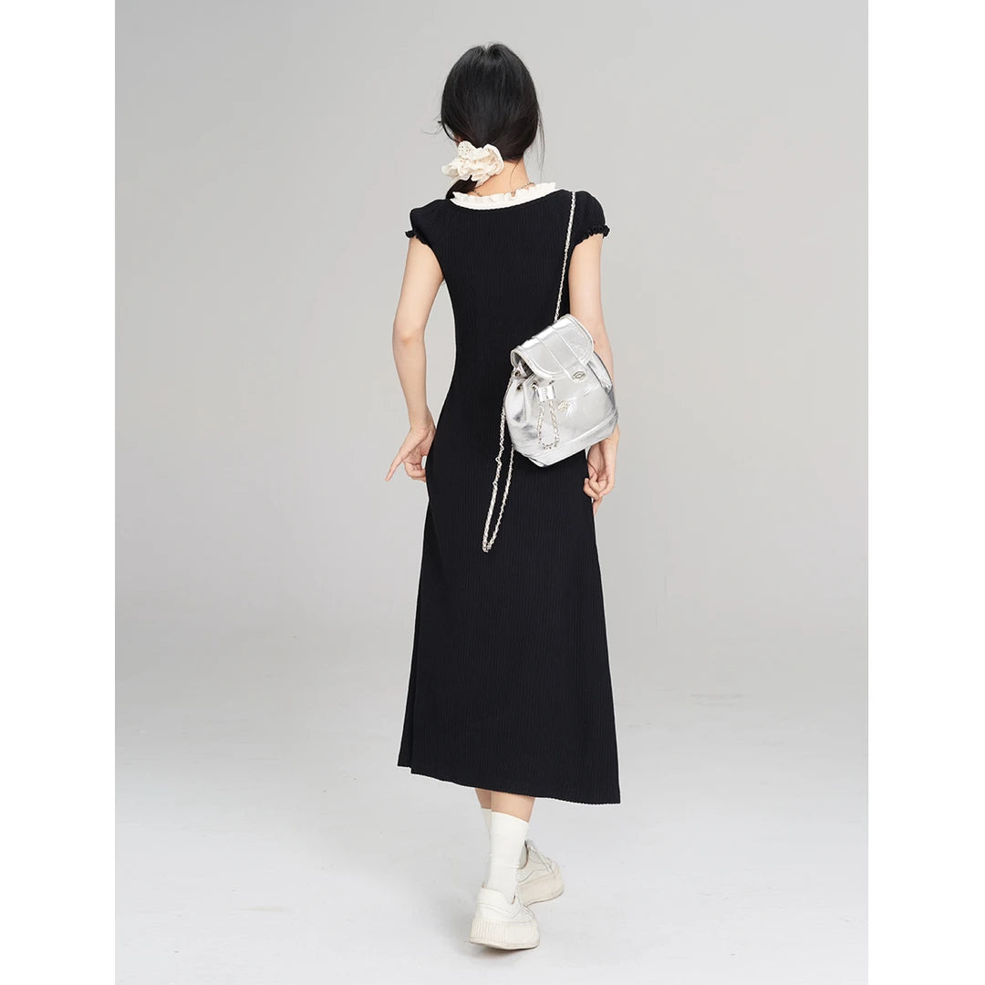 Slim And Thin Retro Dress