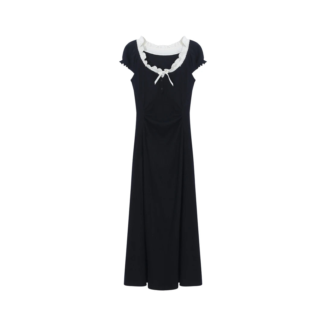 Slim And Thin Retro Dress