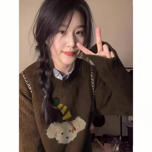 Padded Loose Pin Sweater